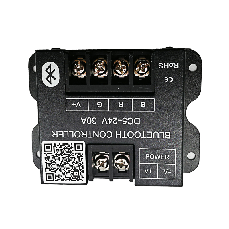 DC5-24V Max 30A 10Ax3CH Bluetooth 4.0 Control Via iOS Android Smart Phone Tablet PC For RGB LED Light Strips or Modules